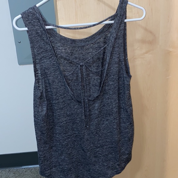 Victoria Secret, small, loose tank, dark grey - Picture 2 of 2